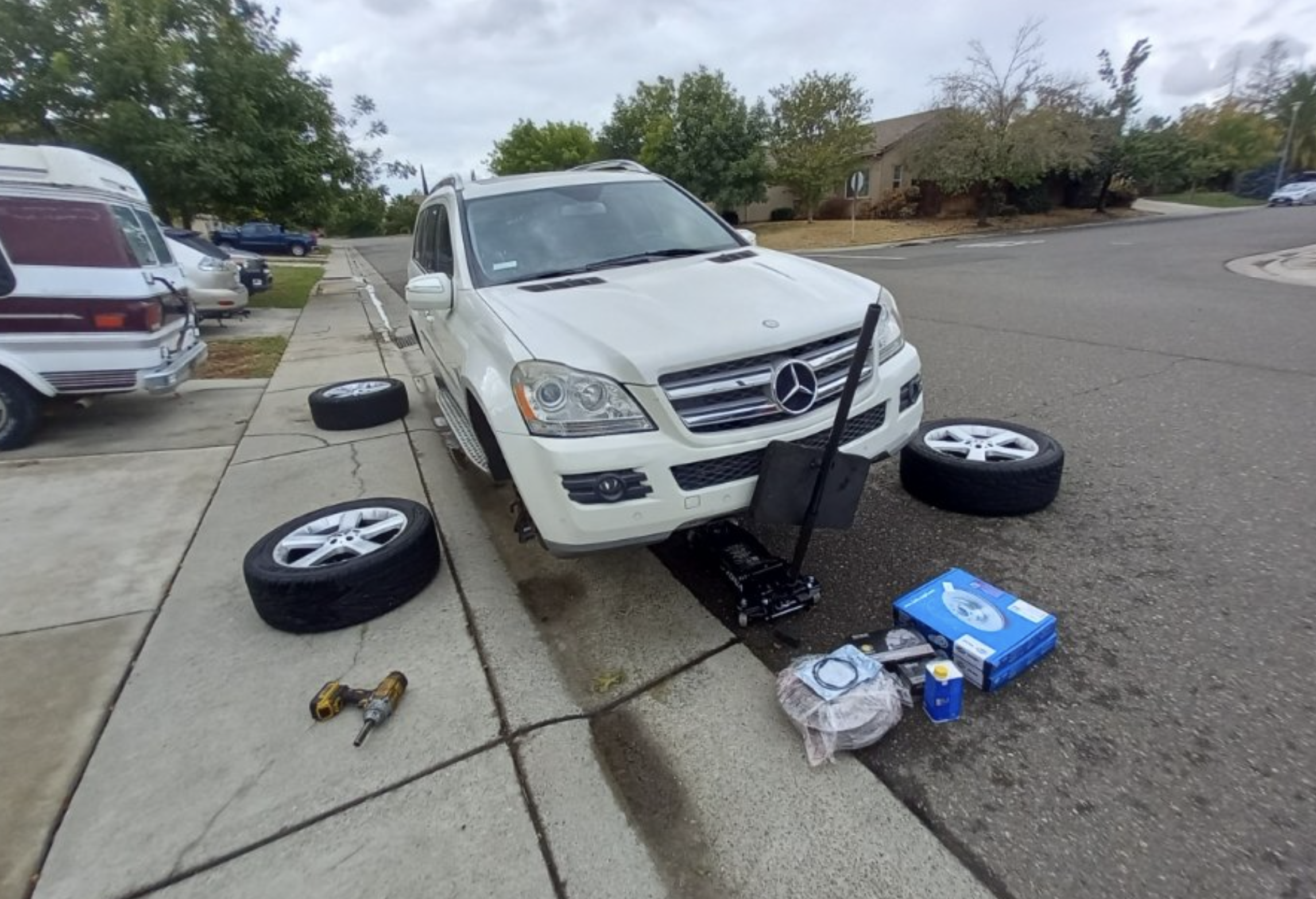 this image shows car repair in Oklahoma City, OK