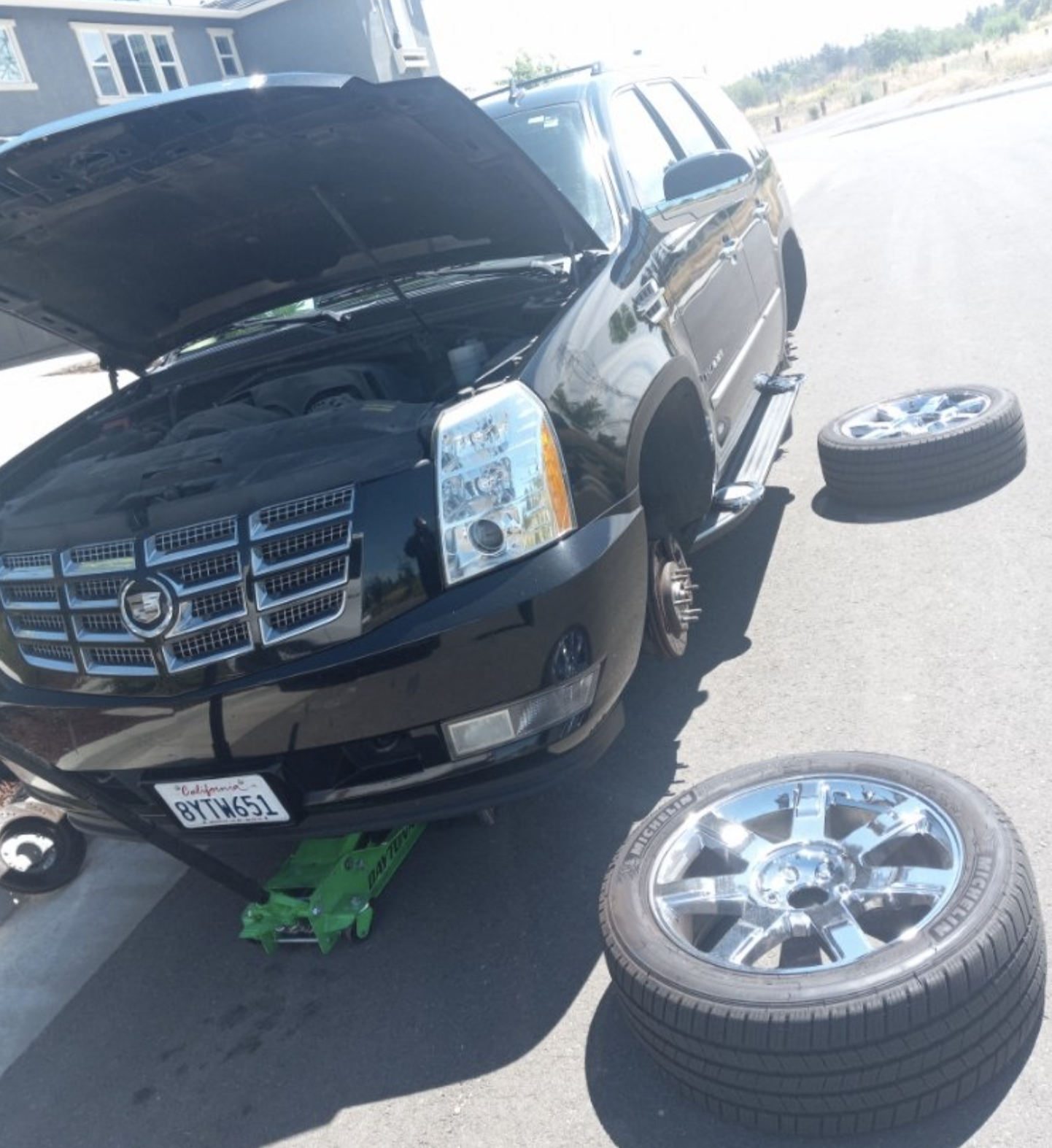 this image shows tire care in Oklahoma City, OK